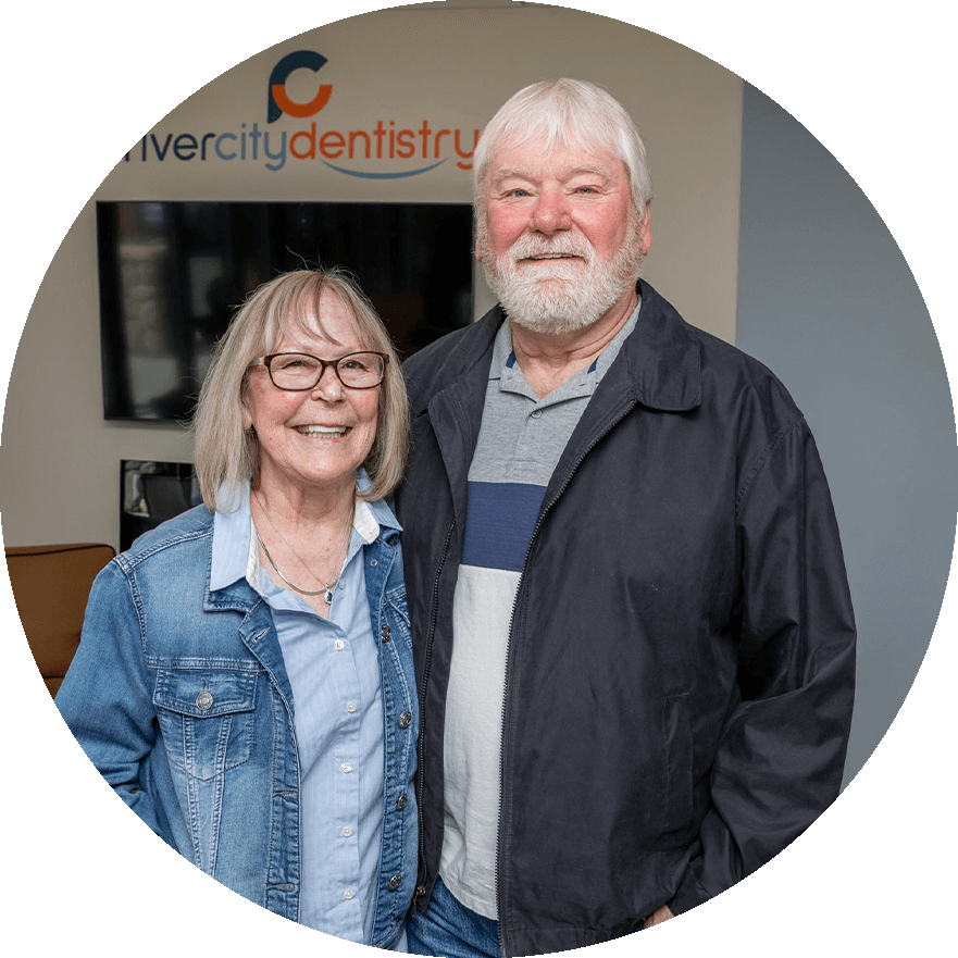 Gary & Peggy - dental implant patients