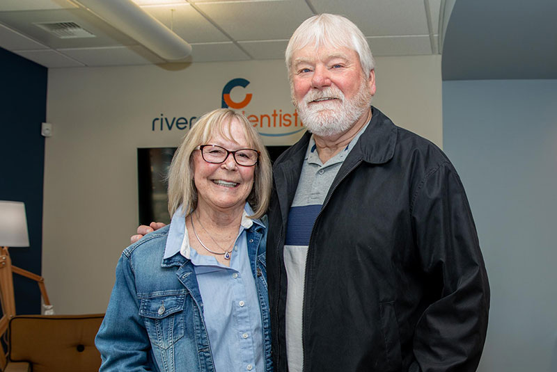 Gary & Peggy - dental implant patients